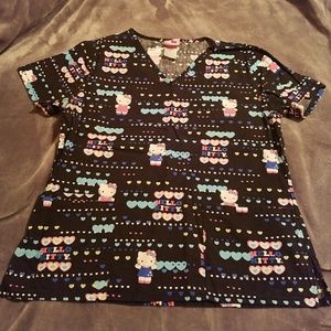 Hello Kitty Scrub Top
